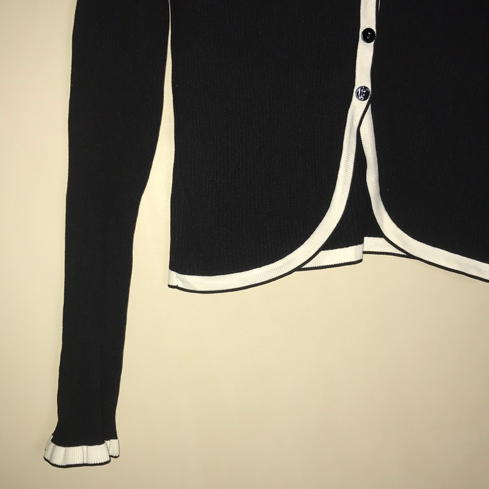 Zara Ribbed Cardigan - Picture 7 of 9